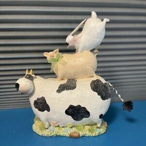 Charming Farm Animal Figurine